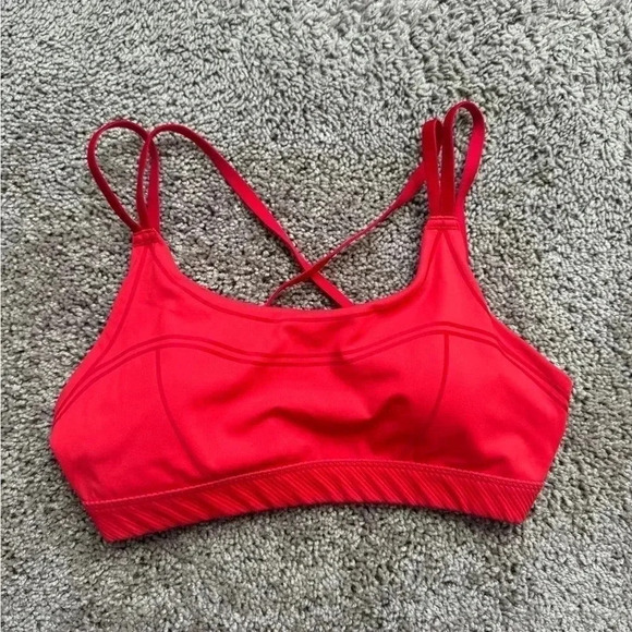 OFFLINE By Aerie Goals Velvet Trim Sports Bra - Picture 4 of 11
